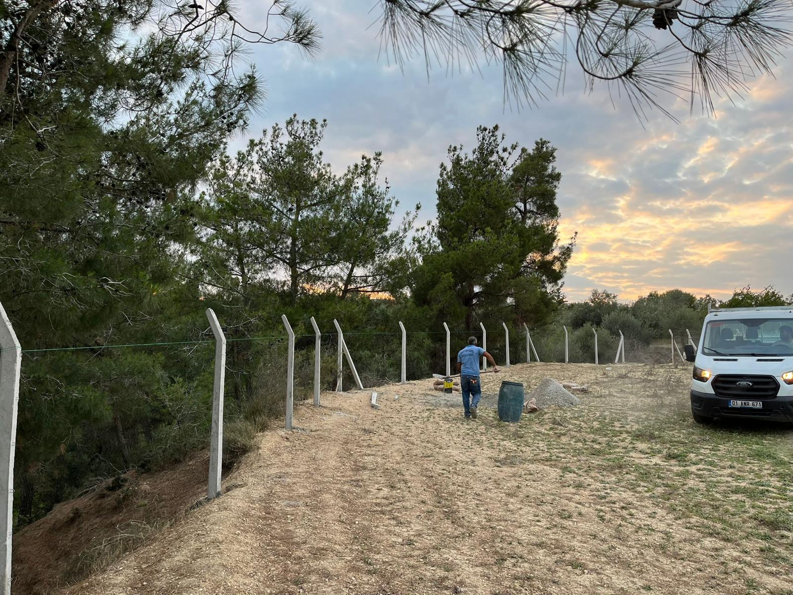 Beton Direkli Tel Örgü Kurumsal Proje Uygulaması 78
